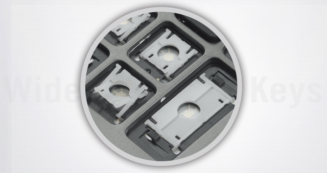 X-Key Ultra-Flat Structure