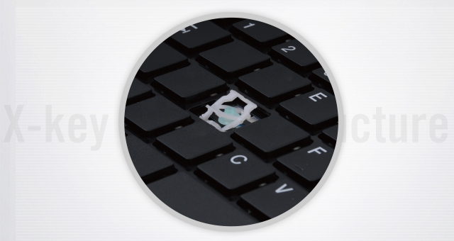 Ultra-flat Notebook Touch Response Keys