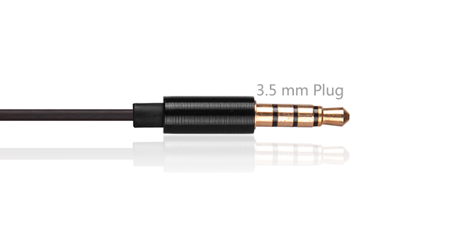Standard 3.5 mm Gold-plated Plug