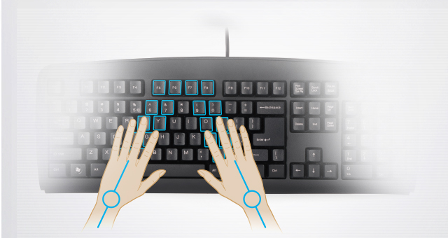 Tactile Keystroke
