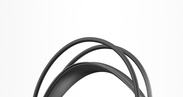 Bulit-in Metal Headband