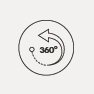 360° Rotation