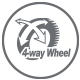 4-Way Wheel